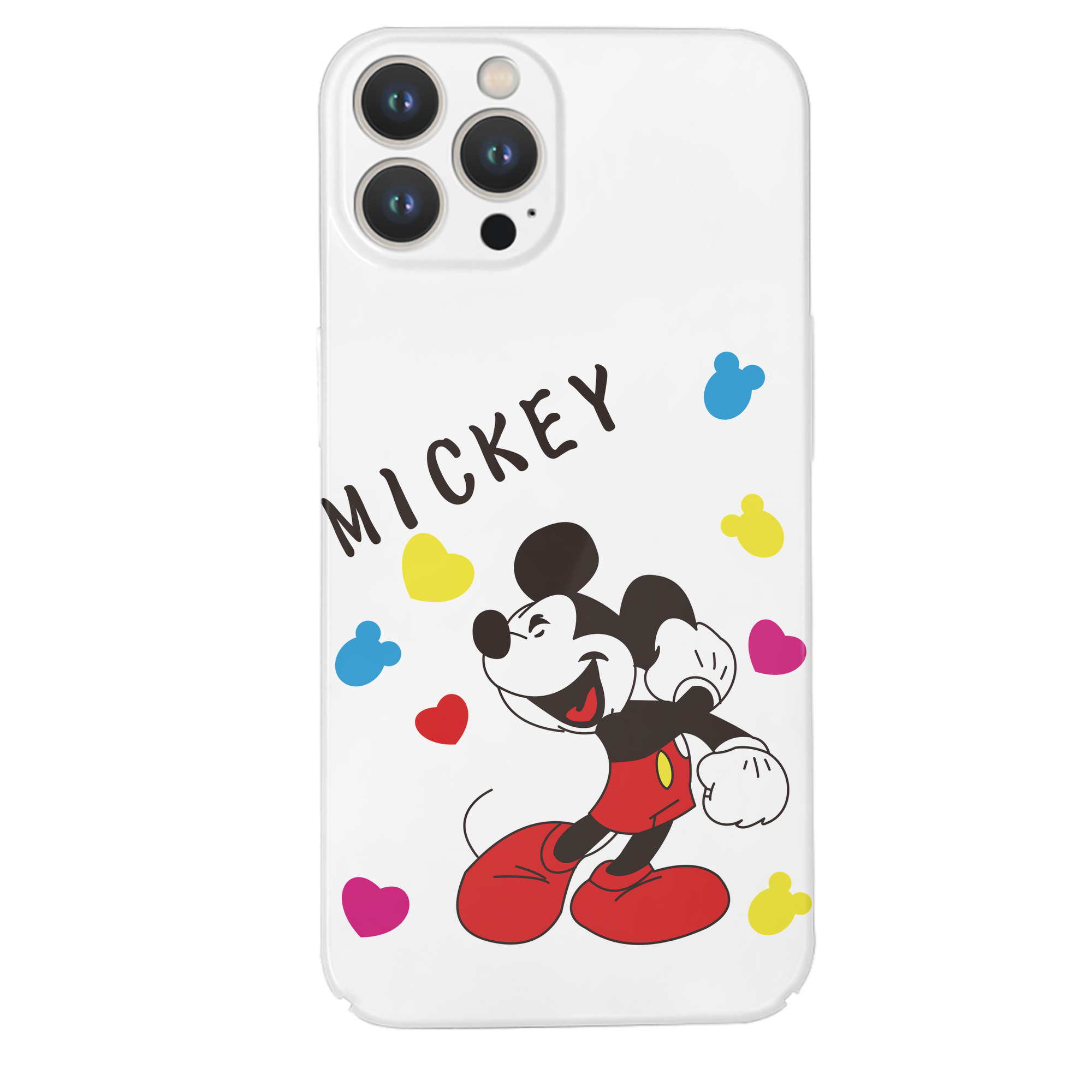 （画像用） ミッキーマウス Mickey Mouse 【iPhone 14シリーズ対応】ハードケース